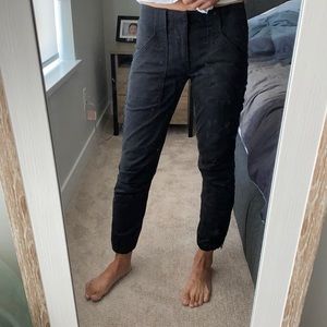 Frame cotton twill joggers